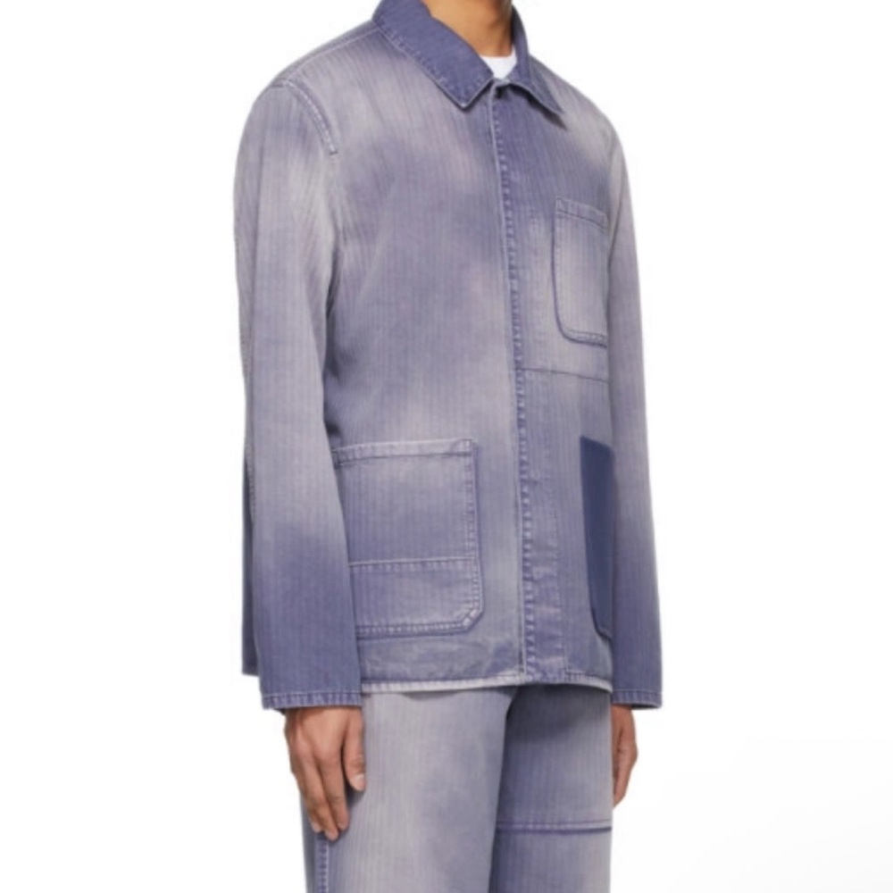 Men's Purple Valentino Denim Jacket